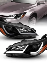 Anzo USA Projector Headlight Set Toyota Camry 2015-2016                                     - 121518 - Image 6