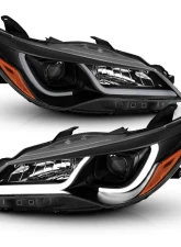 Anzo USA Projector Headlight Set Toyota Camry 2015-2016                                     - 121518 - Image 2