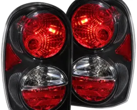 Anzo USA Tail Light Assembly Jeep Liberty 2002-2007