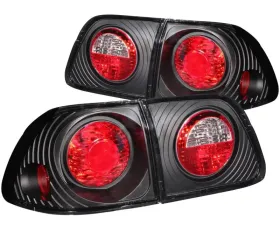 Anzo USA Tail Light Assembly Honda Civic 1999-2000