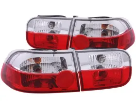 Anzo USA Tail Light Assembly Honda Civic 1992-1995