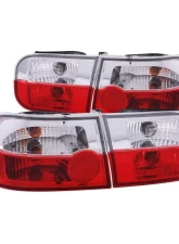 Anzo USA Tail Light Assembly Honda Civic 1992-1995                                     - 221220 - Image 2
