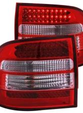 Anzo USA Tail Light Assembly Porsche 955 Cayenne 2004-2006                                     - 321170 - Image 2
