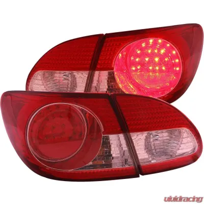 Anzo USA Tail Light Assembly Toyota Corolla 2003-2008 - 321190