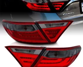 Anzo USA Tail Light Assembly Toyota Camry 2015-2017