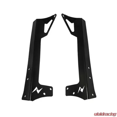 Anzo USA LED Bar Mounting Bracket Jeep Wrangler 2007-2015 - 851033