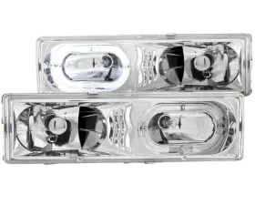 Anzo USA Crystal Headlight Set w/Halo
