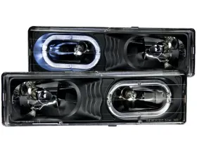 Anzo USA Crystal Headlight Set w/Halo
