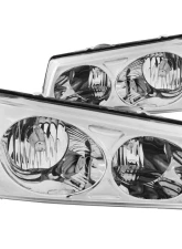 Anzo USA Crystal Headlight Set Chevrolet                                     - 111010 - Image 2