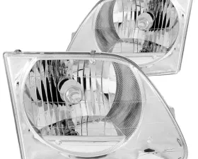 Anzo USA Crystal Headlight Set Ford 1997-2003