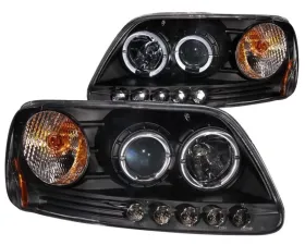 Anzo USA Projector Headlight Set w/Halo Ford 1997-2003