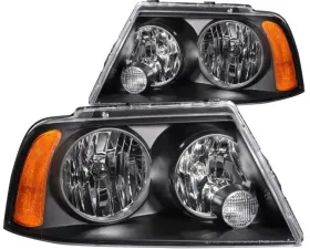 Anzo USA Crystal Headlight Set Lincoln Navigator 2003-2006