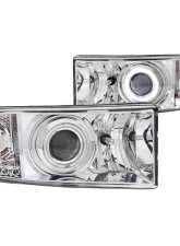 Anzo USA Projector Headlight Set w/Halo Dodge                                     - 111056 - Image 3