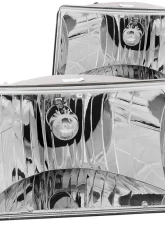 Anzo USA Crystal Headlight Set Jeep Grand Cherokee 1993-1998                                     - 111066 - Image 2
