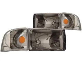 Anzo USA Crystal Headlight Set Dodge