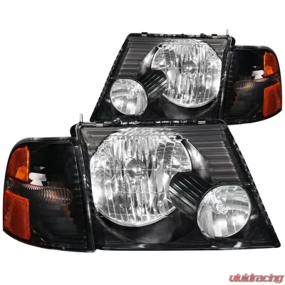 Anzo USA Crystal Headlight Set Ford Explorer 2002-2005 - 111071