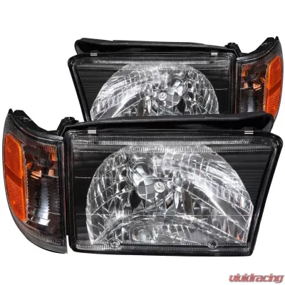 Anzo USA Crystal Headlight Set Toyota 4Runner 1999-2002 - 111077