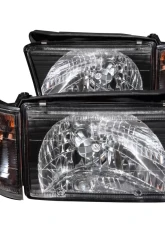 Anzo USA Crystal Headlight Set Toyota 4Runner 1999-2002                                     - 111077 - Image 2