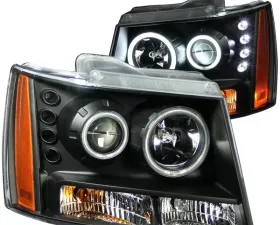 Anzo USA Projector Headlight Set w/Halo Chevrolet