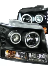 Anzo USA Projector Headlight Set w/Halo Chevrolet                                     - 111109 - Image 3