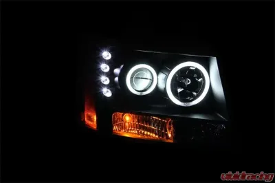 Anzo USA Projector Headlight Set w/Halo Chevrolet - 111109