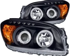 Anzo USA Projector Headlight Set w/Halo Toyota Rav4 2006-2008