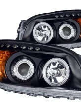 Anzo USA Projector Headlight Set w/Halo Toyota Rav4 2006-2008                                     - 111120 - Image 3
