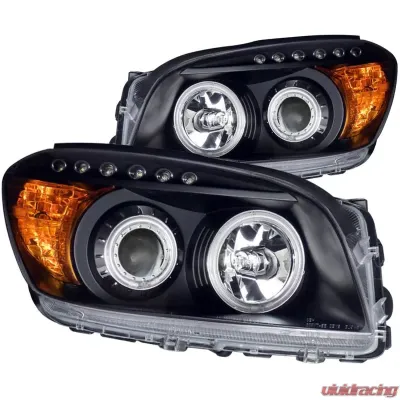 Anzo USA Projector Headlight Set w/Halo Toyota Rav4 2006-2008 - 111120