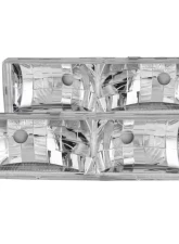Anzo USA Crystal Headlight Set                                     - 111136 - Image 2