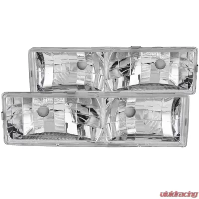 Anzo USA Crystal Headlight Set - 111136