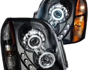 Anzo USA Projector Headlight Set w/Halo GMC Yukon 2007-2014