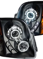 Anzo USA Projector Headlight Set w/Halo GMC Yukon 2007-2014                                     - 111148 - Image 3