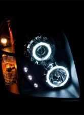 Anzo USA Projector Headlight Set w/Halo GMC Yukon 2007-2014                                     - 111148 - Image 3