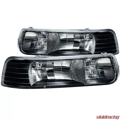 Anzo USA Crystal Headlight Set Chevrolet - 111155