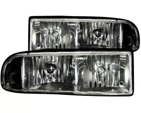 Anzo USA Crystal Headlight Set Chevrolet