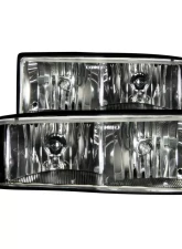 Anzo USA Crystal Headlight Set Chevrolet                                     - 111156 - Image 2