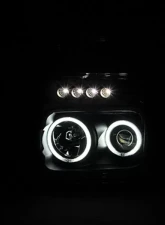 Anzo USA Projector Headlight Set w/Halo Ford 2008-2010                                     - 111168 - Image 3