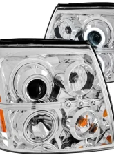 Anzo USA Projector Headlight Set w/Halo Cadillac Escalade 2002-2006                                     - 111176 - Image 3