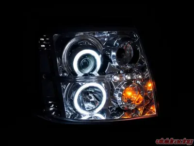 Anzo USA Projector Headlight Set w/Halo Cadillac Escalade 2002-2006 - 111176