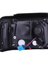 Anzo USA Projector Headlight Set w/Halo Ford 1992-1996                                     - 111184 - Image 2