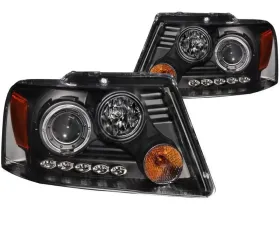 Anzo USA Projector Headlight Set w/Halo