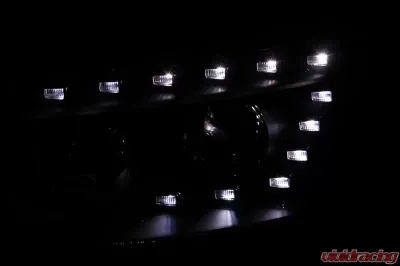 Anzo USA Projector Headlight Set Hyundai Santa Fe 2007 - 111237