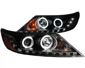 Anzo USA Projector Headlight Set w/Halo Kia Sorento 2011-2013