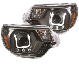 Anzo USA Projector Headlight Set Toyota Tacoma 2012-2015
