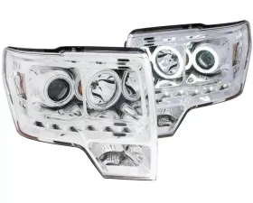 Anzo USA Projector Headlight Set w/Halo Ford