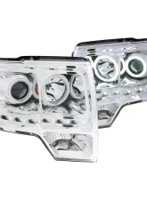 Anzo USA Projector Headlight Set w/Halo Ford                                     - 111297 - Image 2