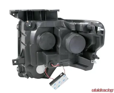 Anzo USA Projector Headlight Set w/Halo Ford - 111297