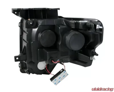 Anzo USA Projector Headlight Set w/Halo Ford - 111298