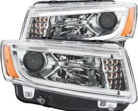 Anzo USA Projector Headlight Set Jeep Grand Cherokee 2014-2015