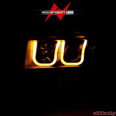 Anzo USA Projector Headlight Set w/U-Bar Switchback Ford - 111383